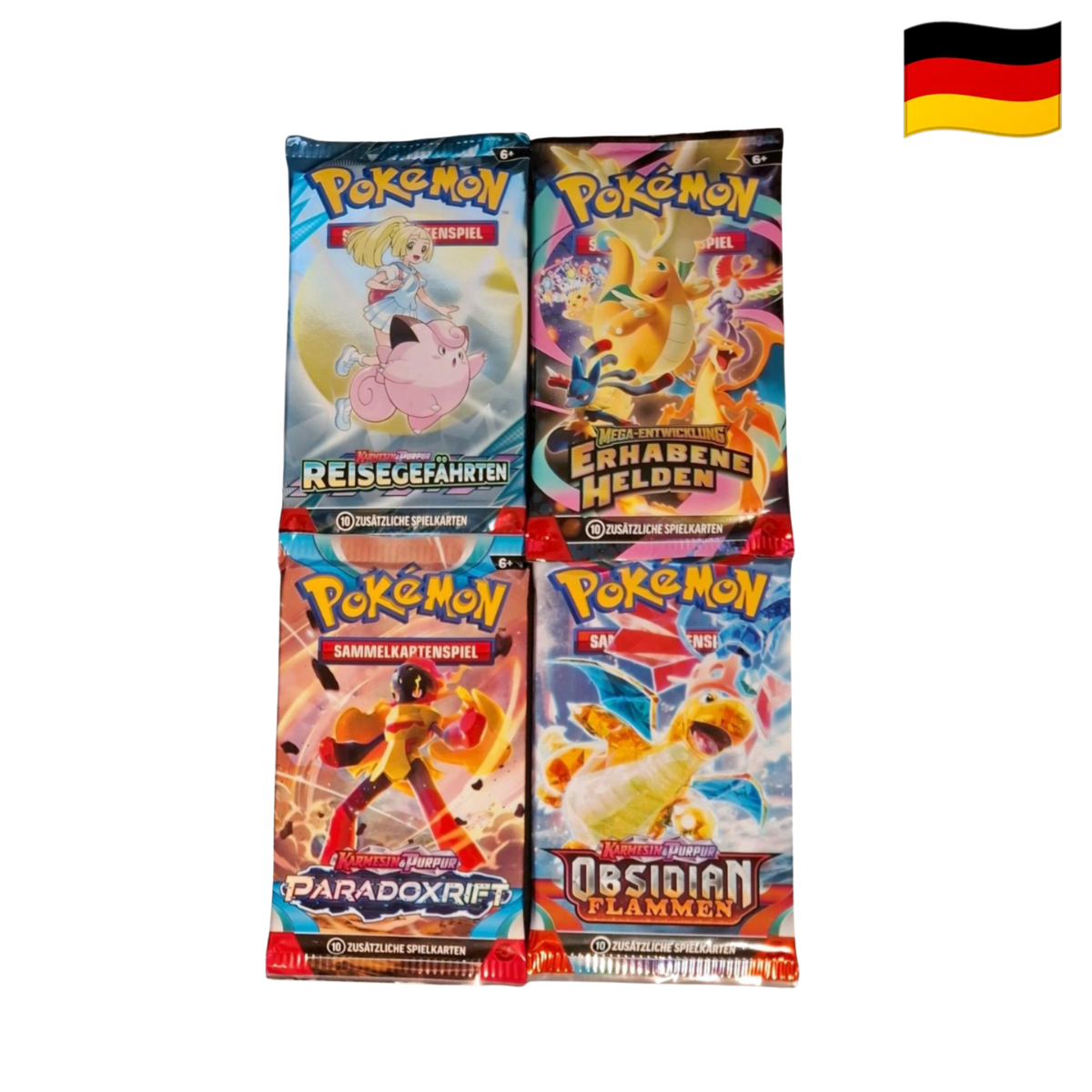 Pokémon - 4er Booster Bundle - DE