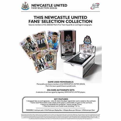 Futera Fans Selection Newcastle United 2025/26 Hobby Box